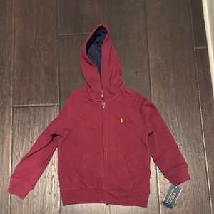 Polo by Ralph Lauren Kids Maroon Hoodie
